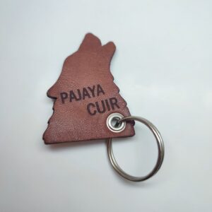 Porte clés en cuir Pajaya Cuir